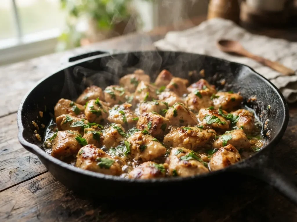 chicken cooking